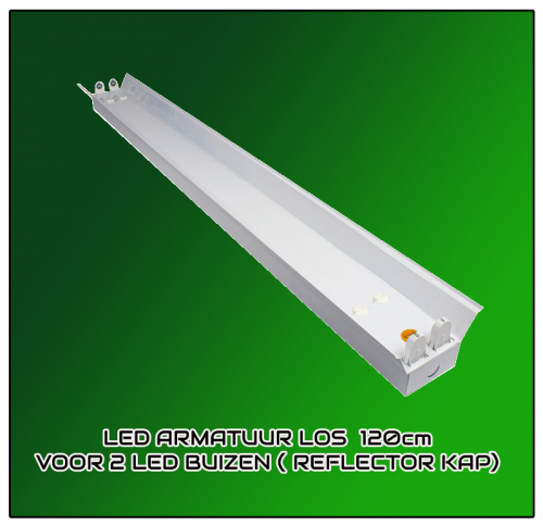 LED IP22 arm met reflector 2 x 1200mm  - 7889-sll-ip22-arm-reflector-1200