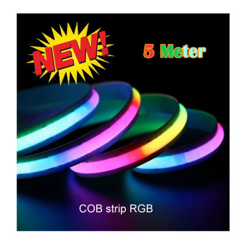 COB LEDSTRIP | 24V | IP20 | 5M | 13W/M | RGB - 8165-cob rgb 5m-576 leds