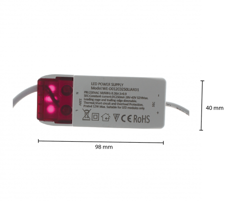 9257-led driver dimmable | 11w voor ​cct 