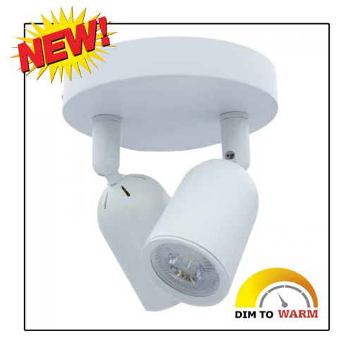 6396-ledtraco plafond gu10 2x  