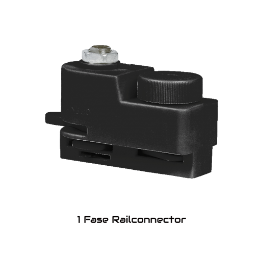 1-FASE RAIL | PENDELADAPTER | wit of zwart - 7539-1 fase pendel adapter 