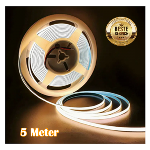 COB LEDSTRIP | 24V | IP22 | 5M | 10W/M - 8160-cob 24v  ip22 5m 10w/m