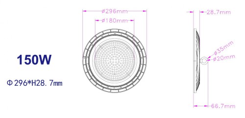 6146-ledtraco-led highbay 150w 